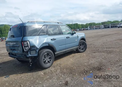 2024 Ford Bronco Sport Big Bend из США, поврежденный, VIN 3FMCR9B60RRE43895